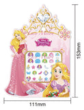 Kids nail stickers Frozen Minnie Pony Peppa princess nail art girls kids Barbie