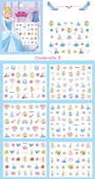 Kids nail stickers Frozen Minnie Pony Peppa princess nail art girls kids Barbie