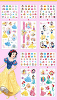 Kids nail stickers Frozen Minnie Pony Peppa princess nail art girls kids Barbie