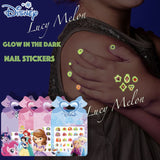 Kids nail stickers Frozen Minnie Pony Peppa princess nail art girls kids Barbie