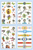 Kids Temporary Tattoos Fun Party Loot bags for Birthday's Princess Frozen Cars Disney