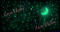 Glow In The Dark Moon Stars Dots Space Solar System Wall Sticker Kids unicorn