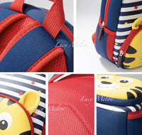 Kids backpack school bags toddler cartoon animal tiger girls boys owl whale