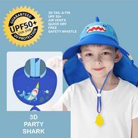 3D Beach Hat - Party Shark