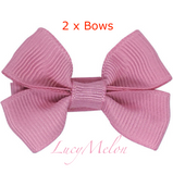 2 X 2 Inch hair bows - hair clips