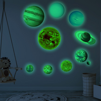 10 Piece Solar System Glow in the dark