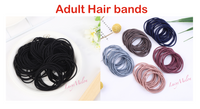 HairBands Ties Hair Elastic Scrunchies Women Girls Accessories bands hairbands