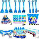 “Birthday party pack balloons tableware Kids girls boys Sydney lucymelon present gift princess Spiderman avengers paw patrol cars blippi Minecraft unicorn among us baby shark frozen bluey mermaid coco melon hot wheels pop it dinosaur animals”