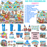 Cocomelon Party Pack 165 Pc Tableware