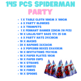 “Birthday party pack balloons tableware Kids girls boys Sydney lucymelon present gift  princess Spiderman avengers paw patrol cars blippi Minecraft unicorn among us baby shark frozen bluey mermaid coco melon hot wheels pop it dinosaur animals”