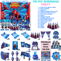 “Birthday party pack balloons tableware Kids girls boys Sydney lucymelon present gift  princess Spiderman avengers paw patrol cars blippi Minecraft unicorn among us baby shark frozen bluey mermaid coco melon hot wheels pop it dinosaur animals”